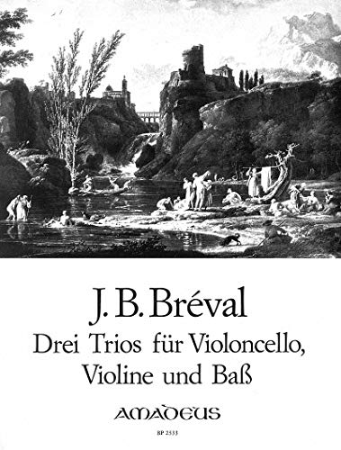 3 Trios opus.39: für Violoncello principale, Violine, und Kontrabaß Books