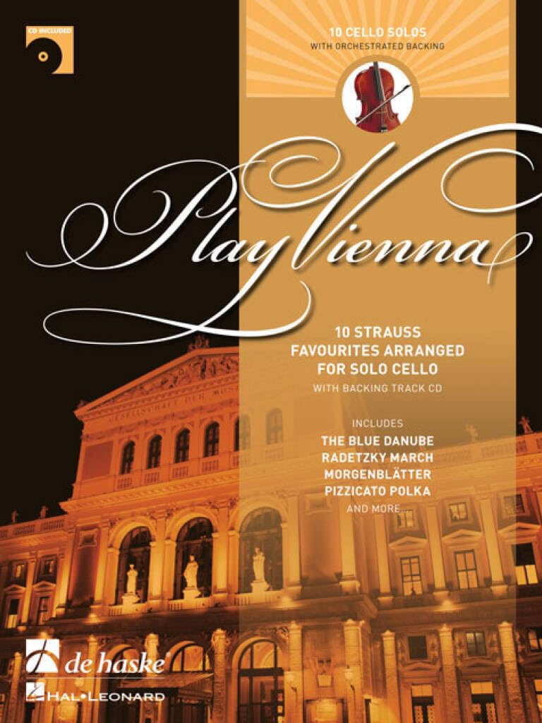 Play Vienna! - Cello. Cello Solo. Enthält CD book