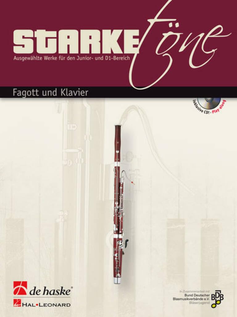 Starke Töne - Fagott und Klavier. Enthält CD book