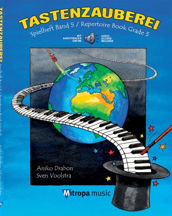 Tastenzauberei Band 5 - Spielheft (+Online Audio) für Klavier Books