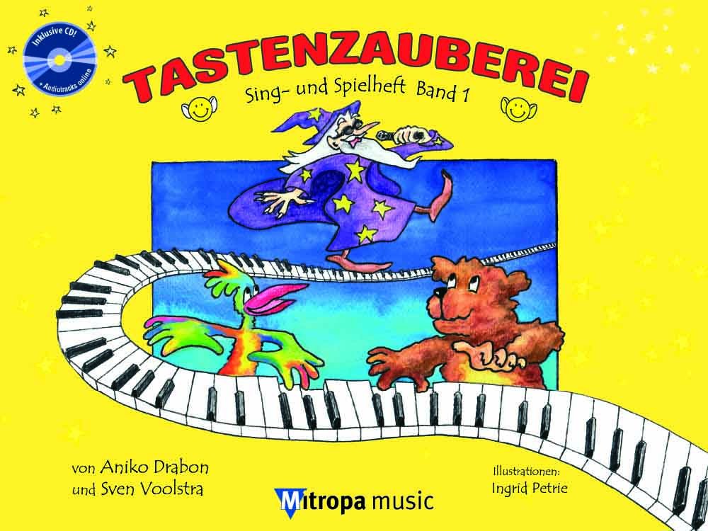 TASTENZAUBEREI SING- UND SPIELHEFT BAND 1 PIANO +CD Books