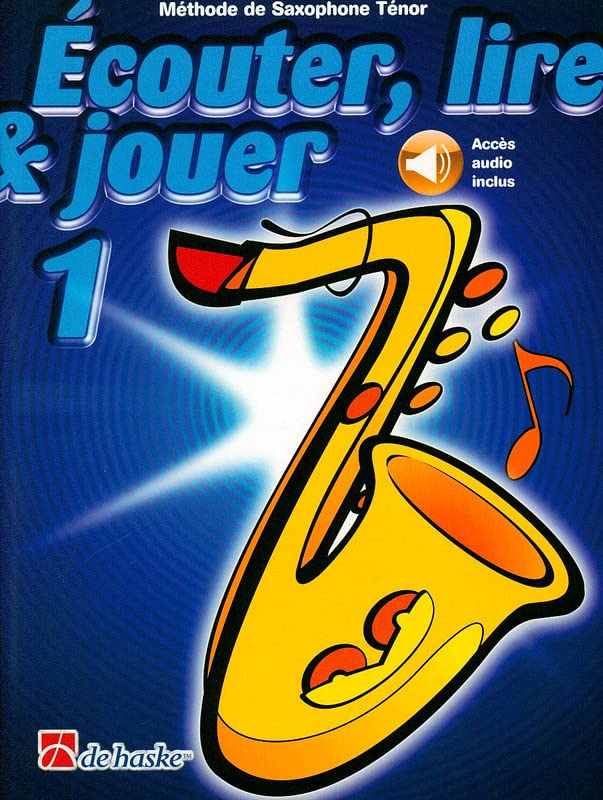 Jean castelain : ecouter, lire & jouer 1 saxophone tenor - recueil + enregistrement(s) en ligne book