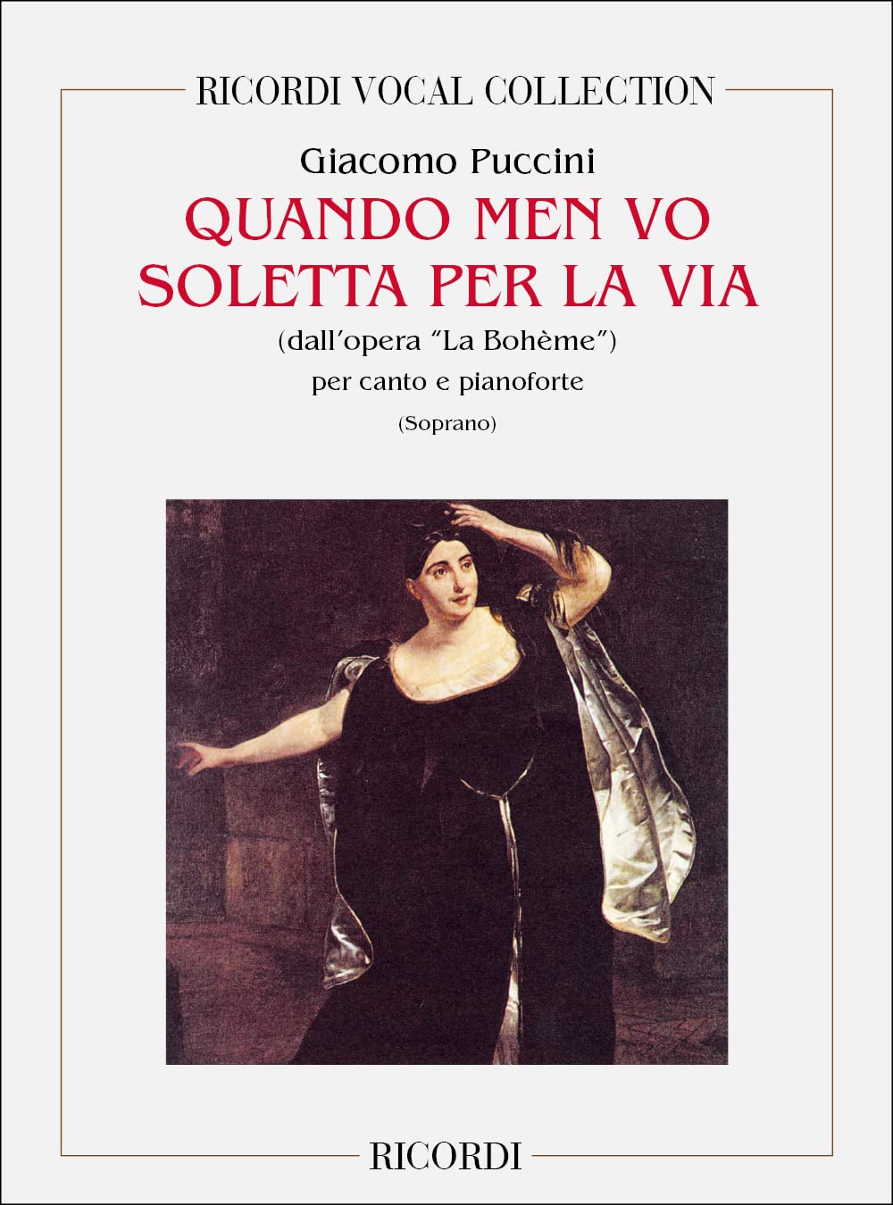 Quando men vo soletta per la via (Bohème) Sheet Music
