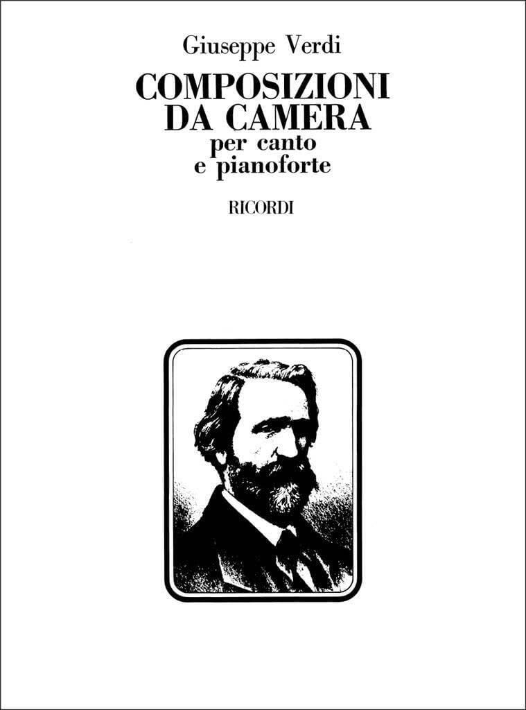 GIUSEPPE VERDI : COMPOSIZIONI DA CAMERA - RECUEIL - SOPRANO VOICE AND PIANO Sheet Music