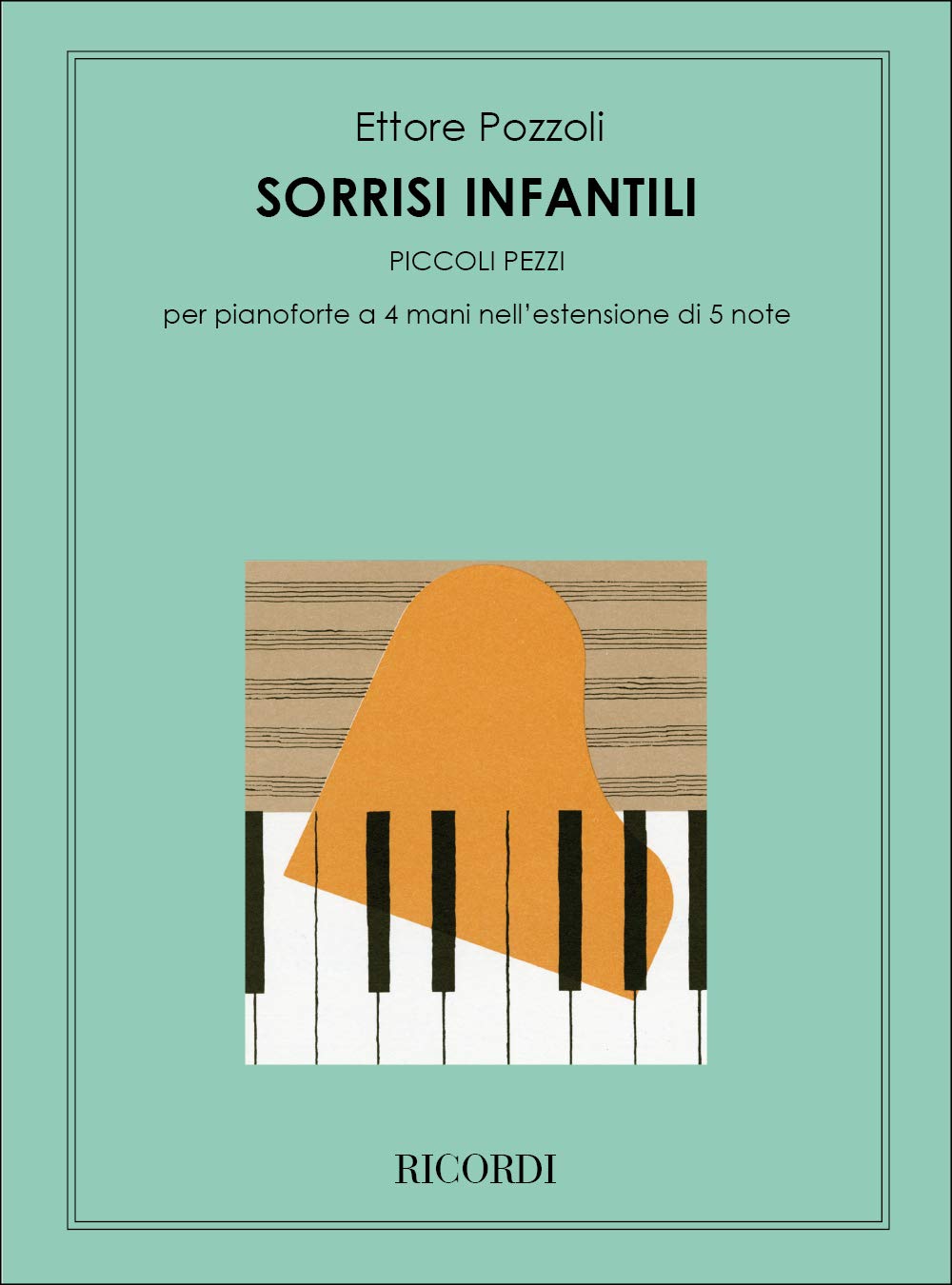 Sorrisi Infantili. Klavier vierhändig. (PIANO) Sheet Music