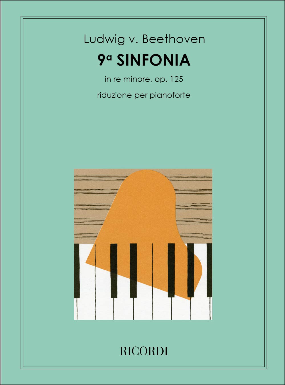 Sinfonia N. 9 In Re Min. Op. 125 (PIANO) Books