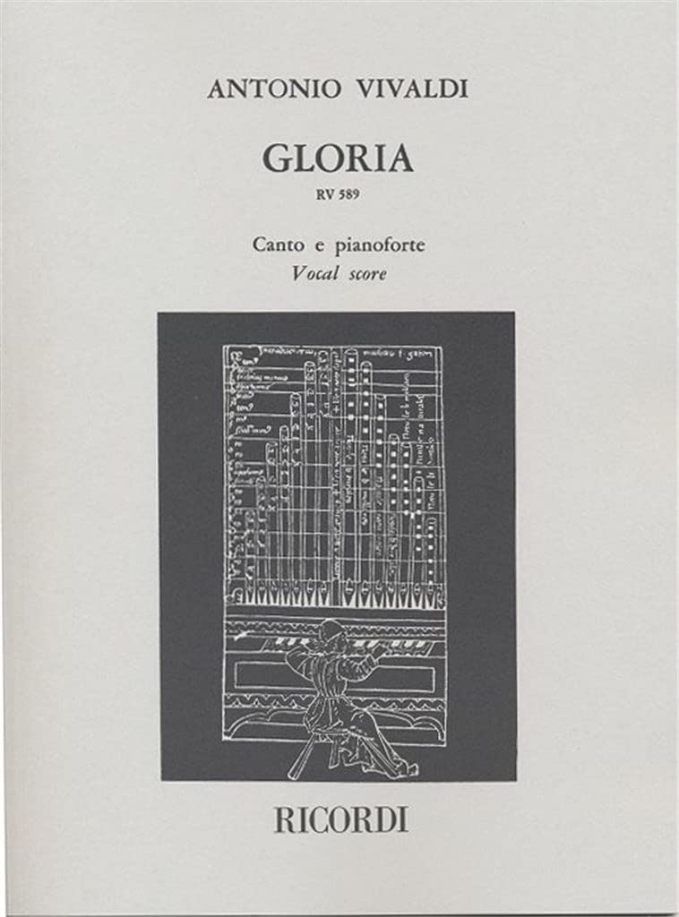Gloria RV589 --- Chant et Piano Sheet Music