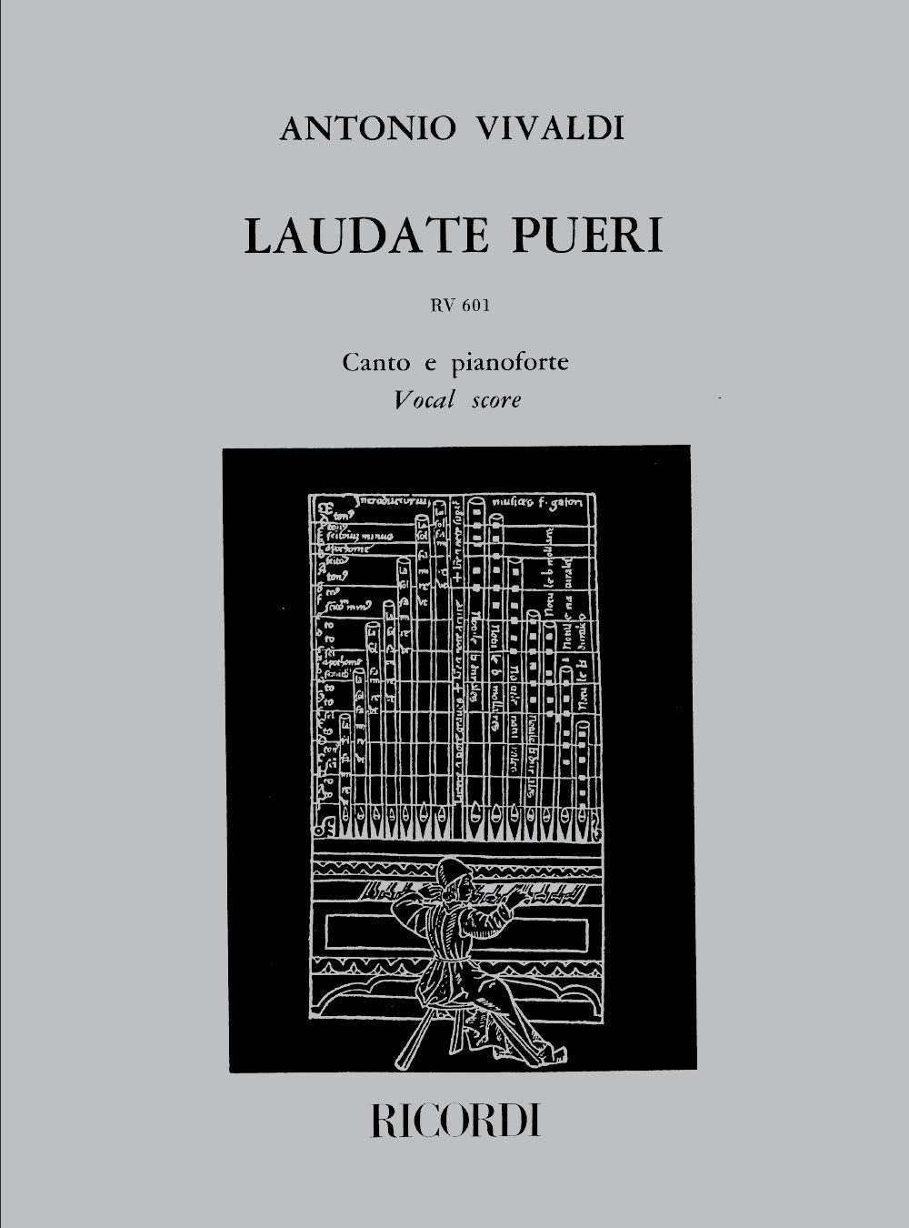 Laudate Pueri Dominum. Salmo 112 Rv 601 (CHANT) Sheet Music