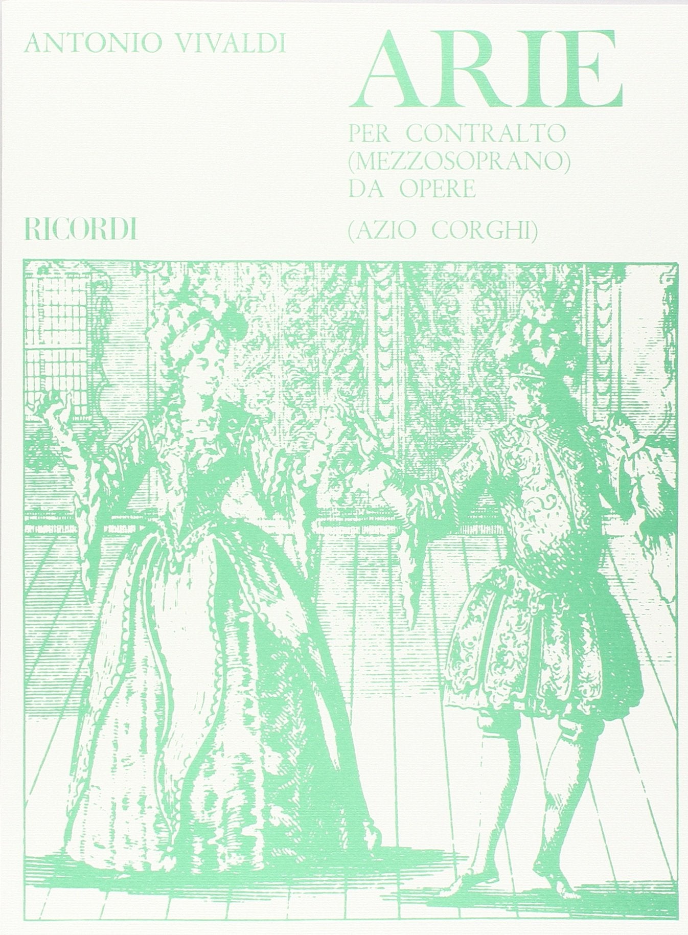 Arie Per Contralto-Mezzosoprano Da Opere (CHANT) Sheet Music