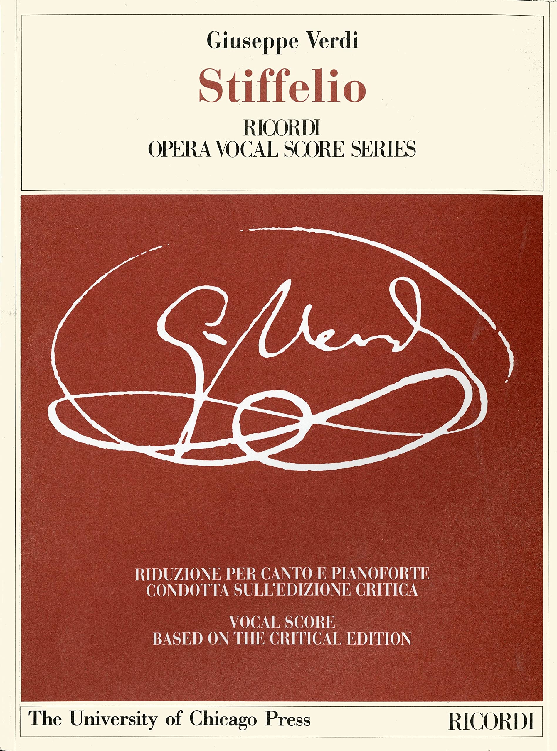 Stiffelio (Works of Giuseppe Verdi: Piano-Vocal Scores) Social Sciences
