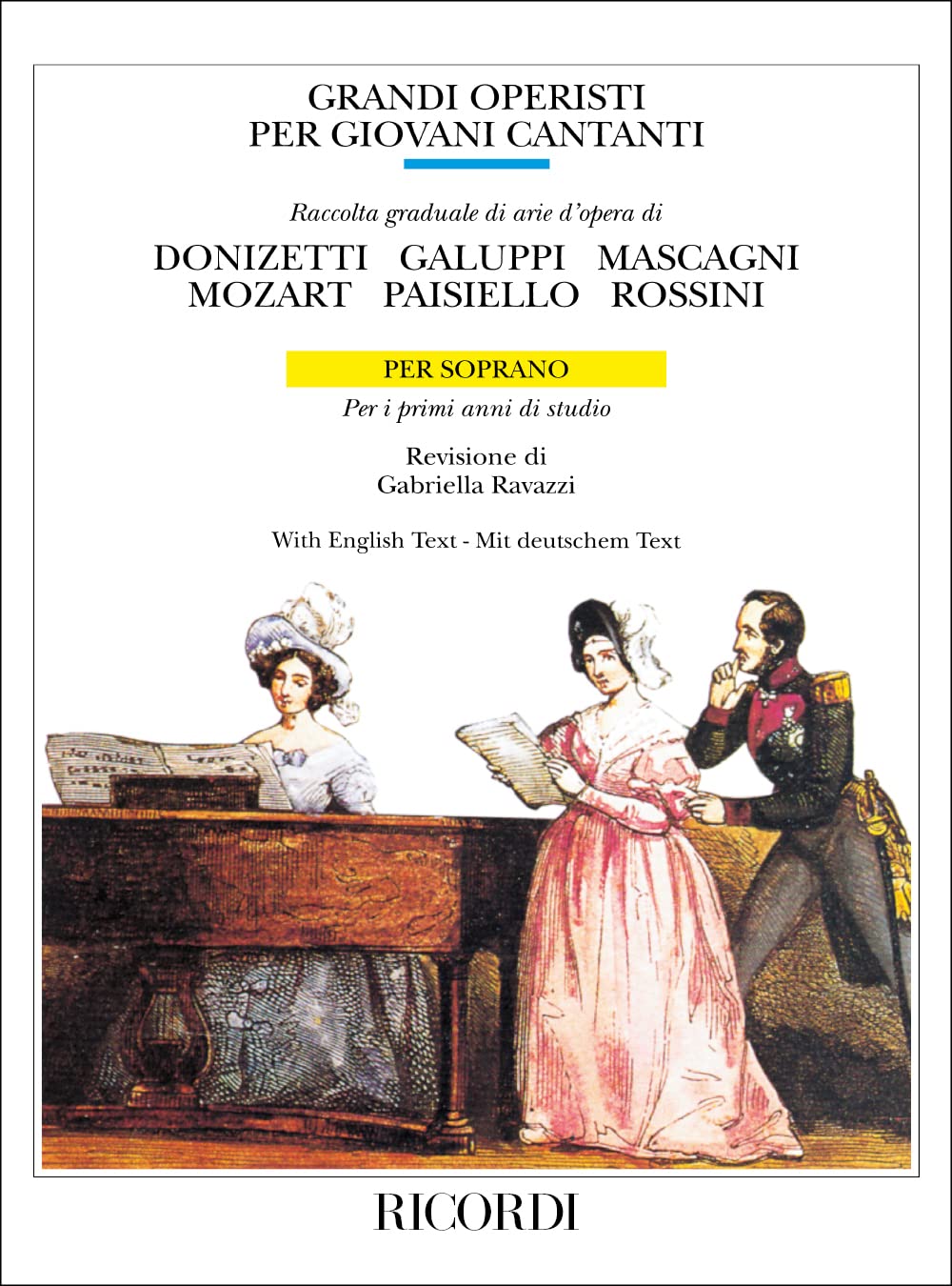 GRANDI OPERISTI PER GIOVANI CANTANTI CHANT Sheet Music