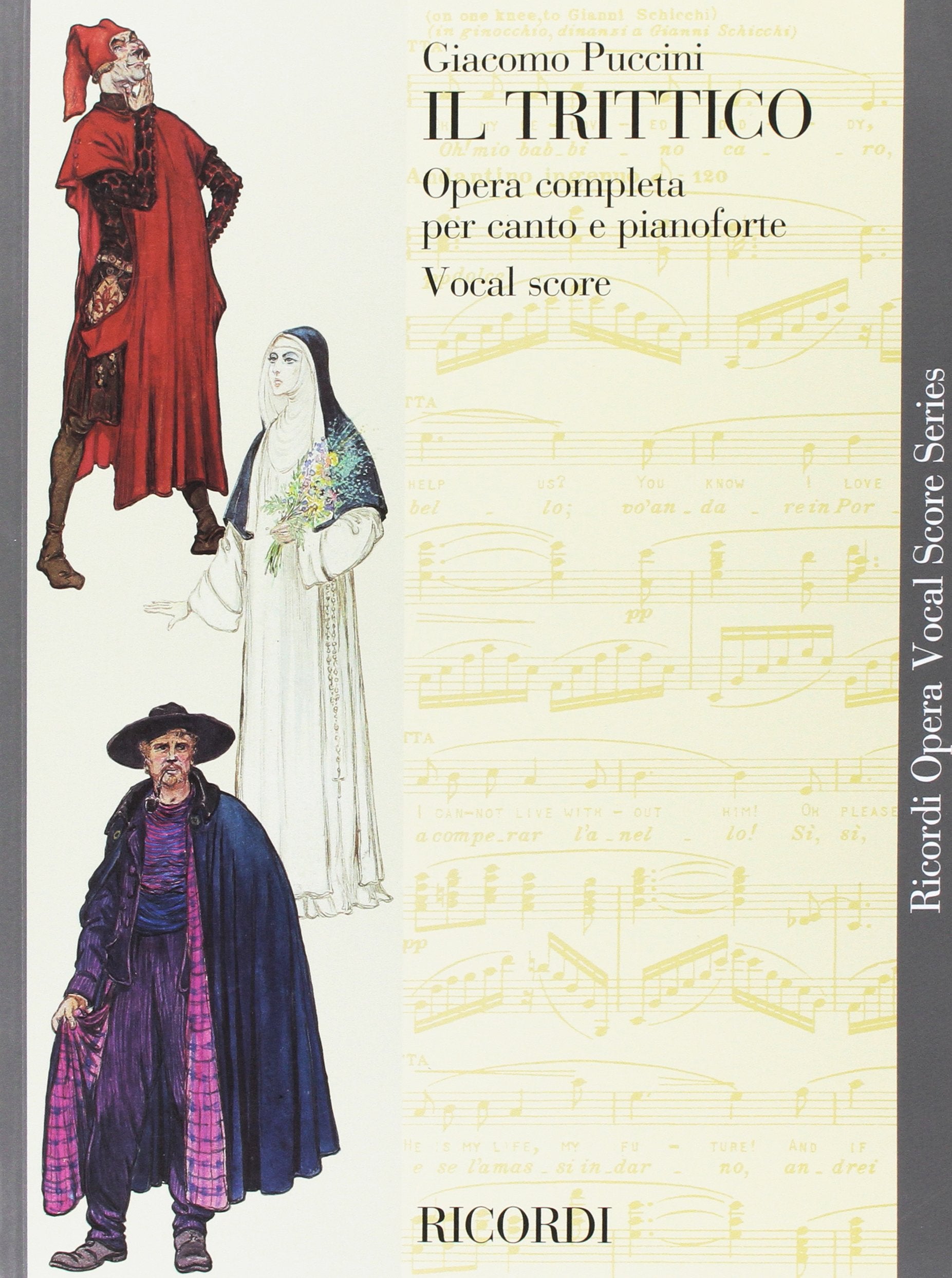 Il Trittico The Triptych: Opera Vocal Score Series Arts & Music