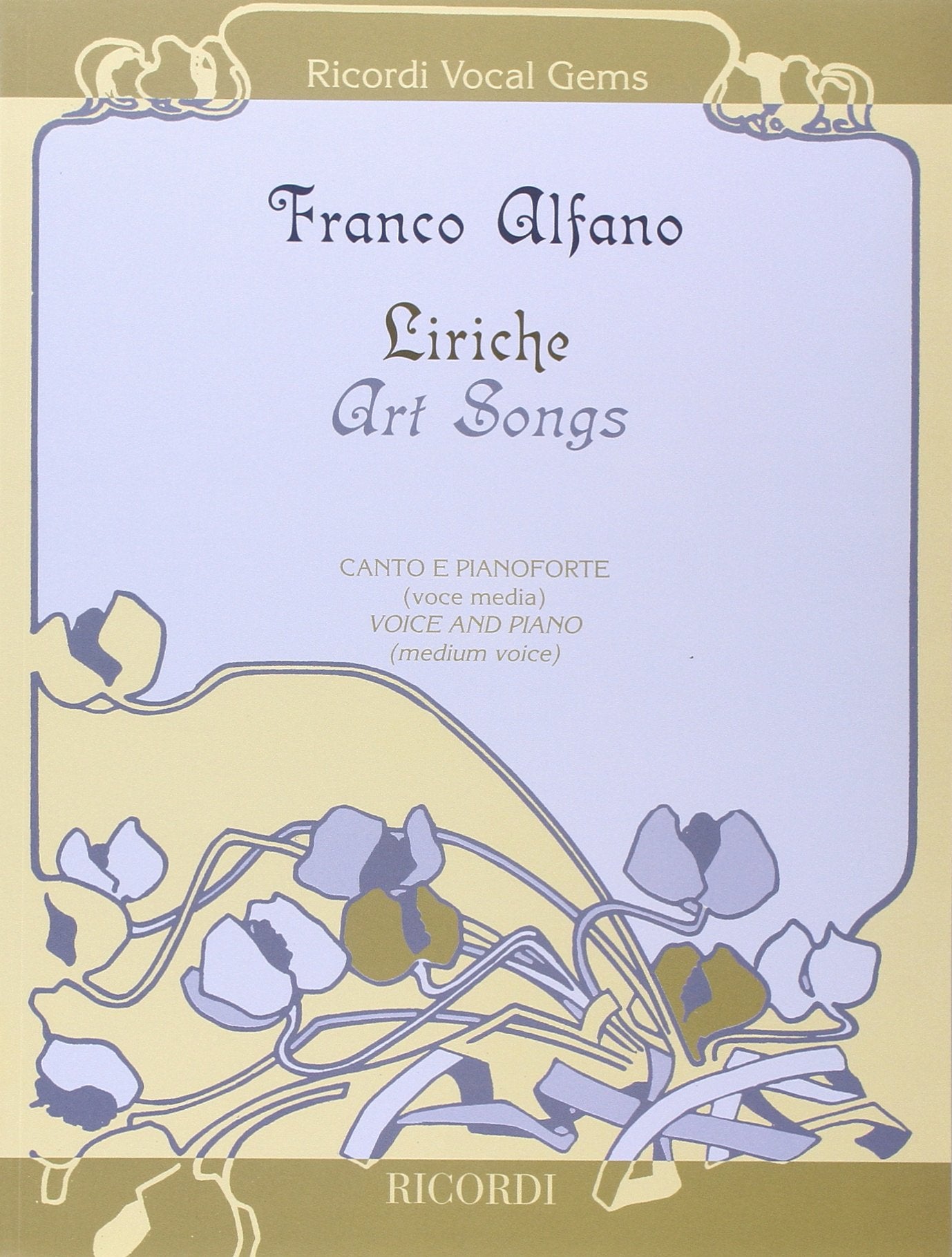 Liriche - Art Songs (CHANT) Sheet Music