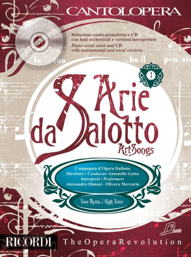 Cantolopera: Arie Da Salotto Vol. 1 (CHANT) Sheet Music