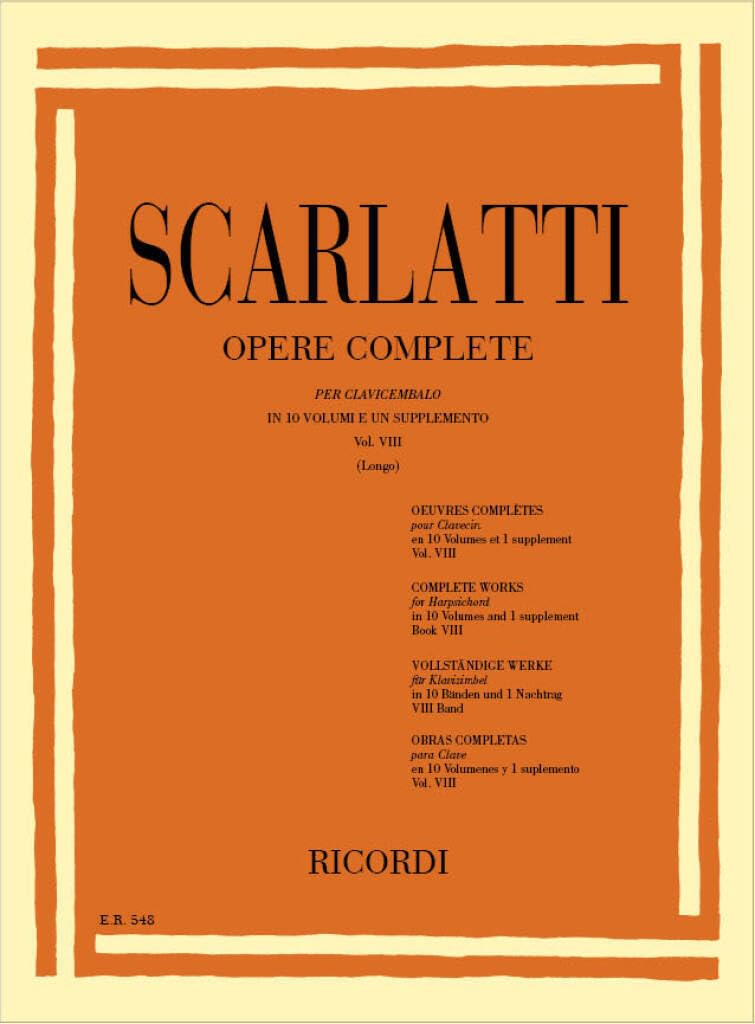 Opere Complete Per Clavicembalo In Dieci Volumi book