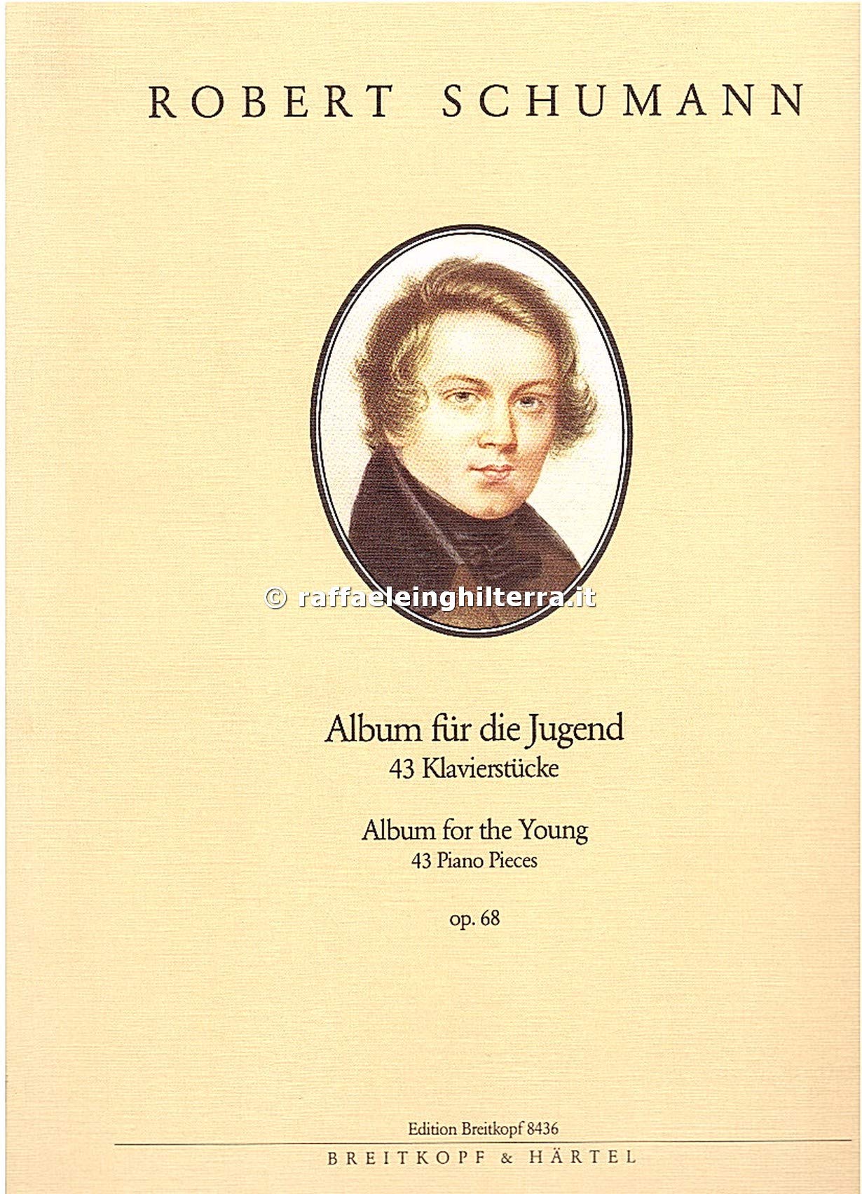 Album per la gioventu op. 68 piano book