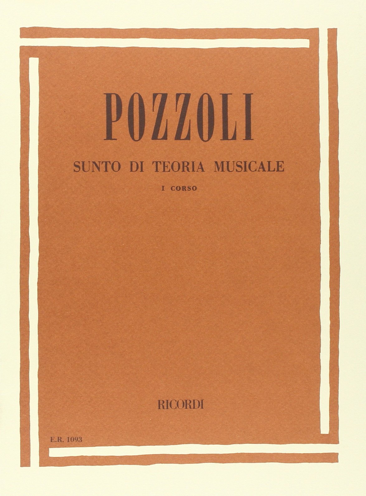 Sunto Di Teoria Musicale book