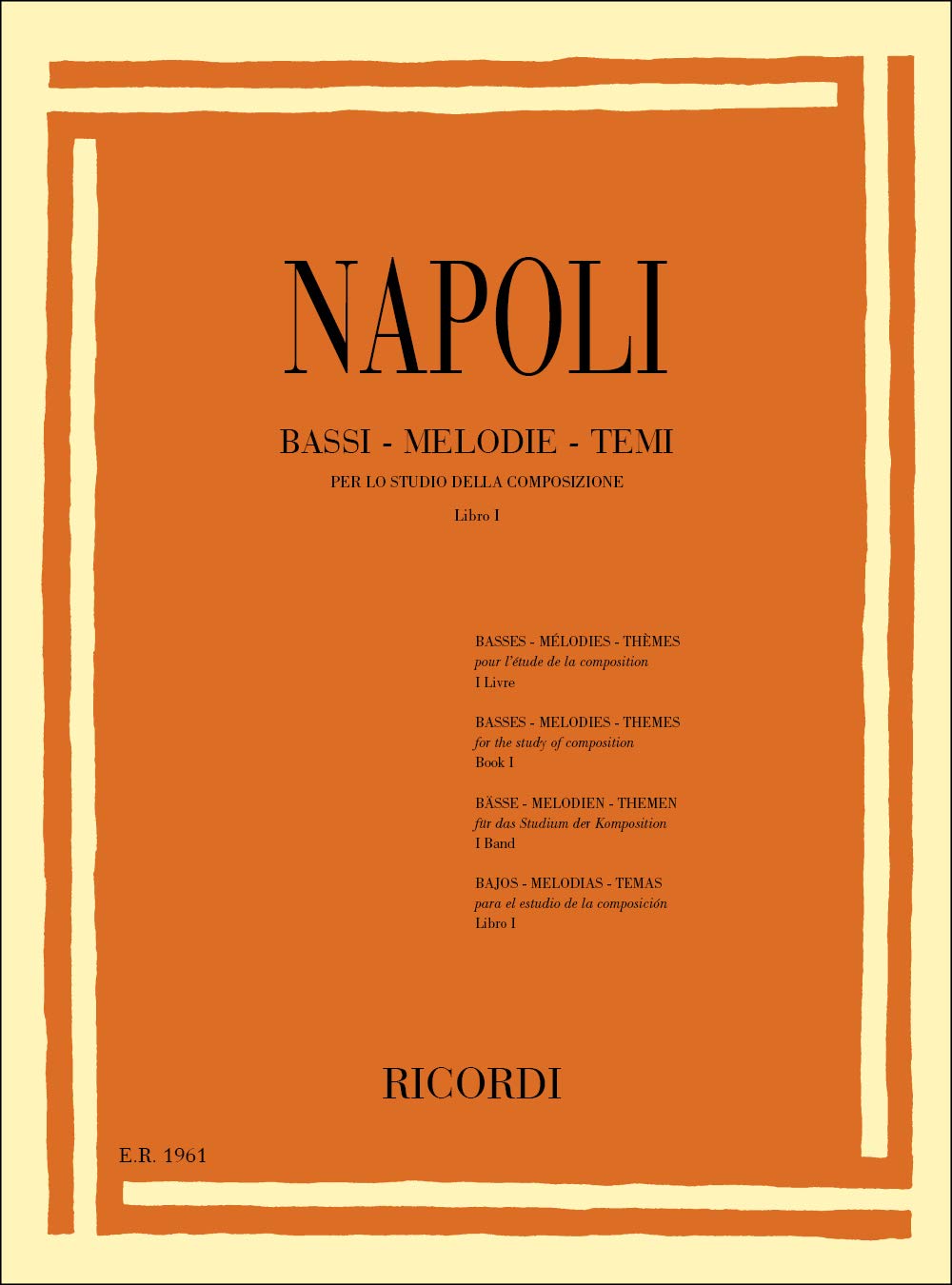 Bassi Melodie Temi Per Lo Studio Della book