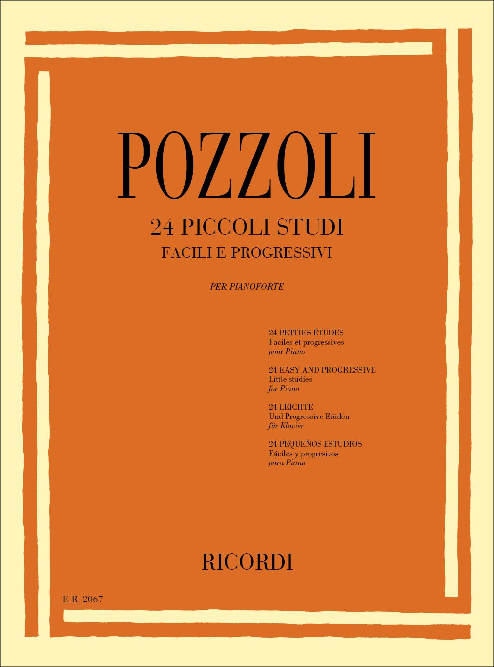 Petites études faciles et progressives (24) - Piano Sheet Music