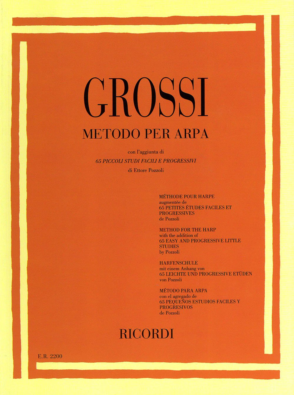 Méthode - Harpe Sheet Music