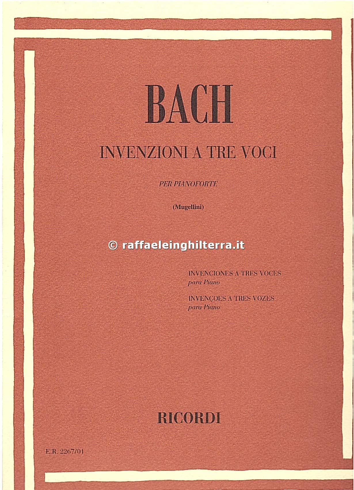 Invenzioni A 3 Voci book