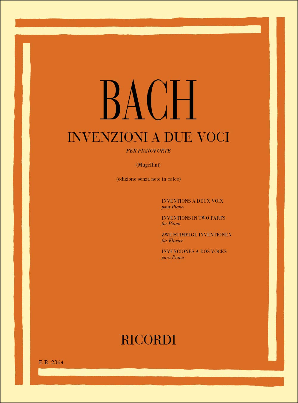 Invenzioni A 2 Voci cd