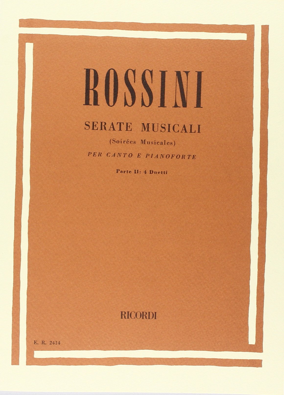 Serate Musicali (Soirées Musicales) Sheet Music