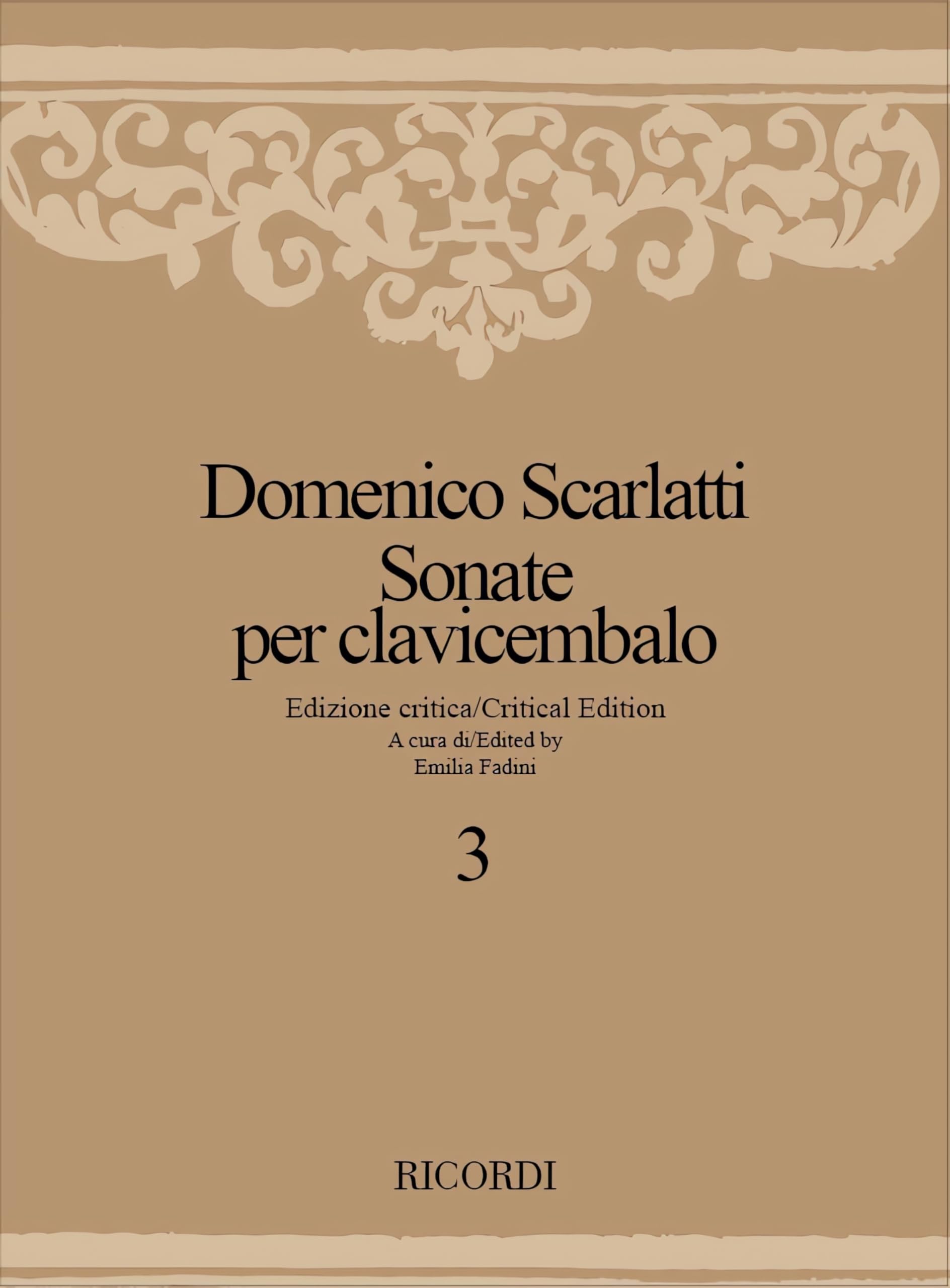 Sonate Per Clavicembalo - Volume III book