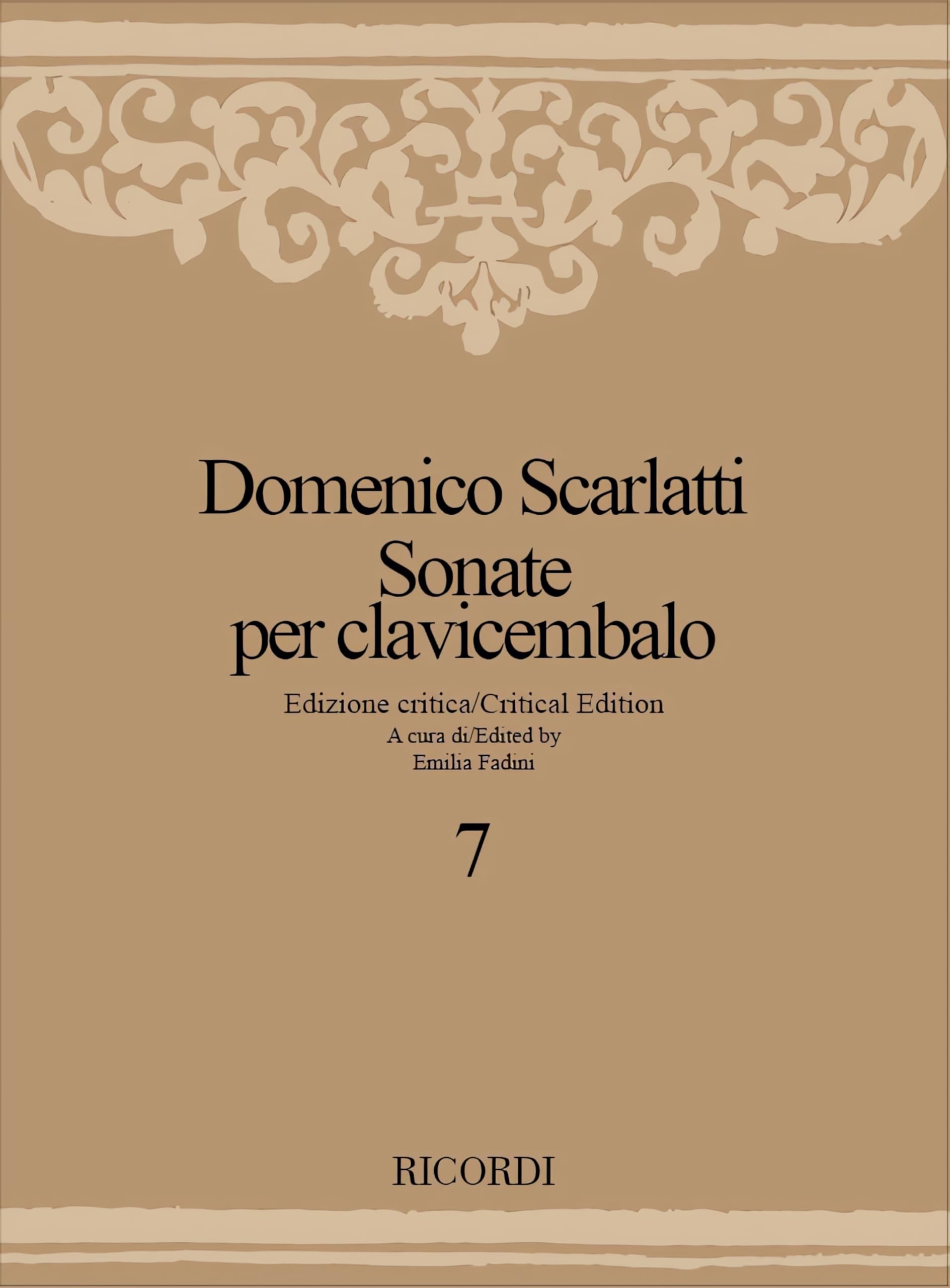 Sonate Per Clavicembalo - Volume VII book