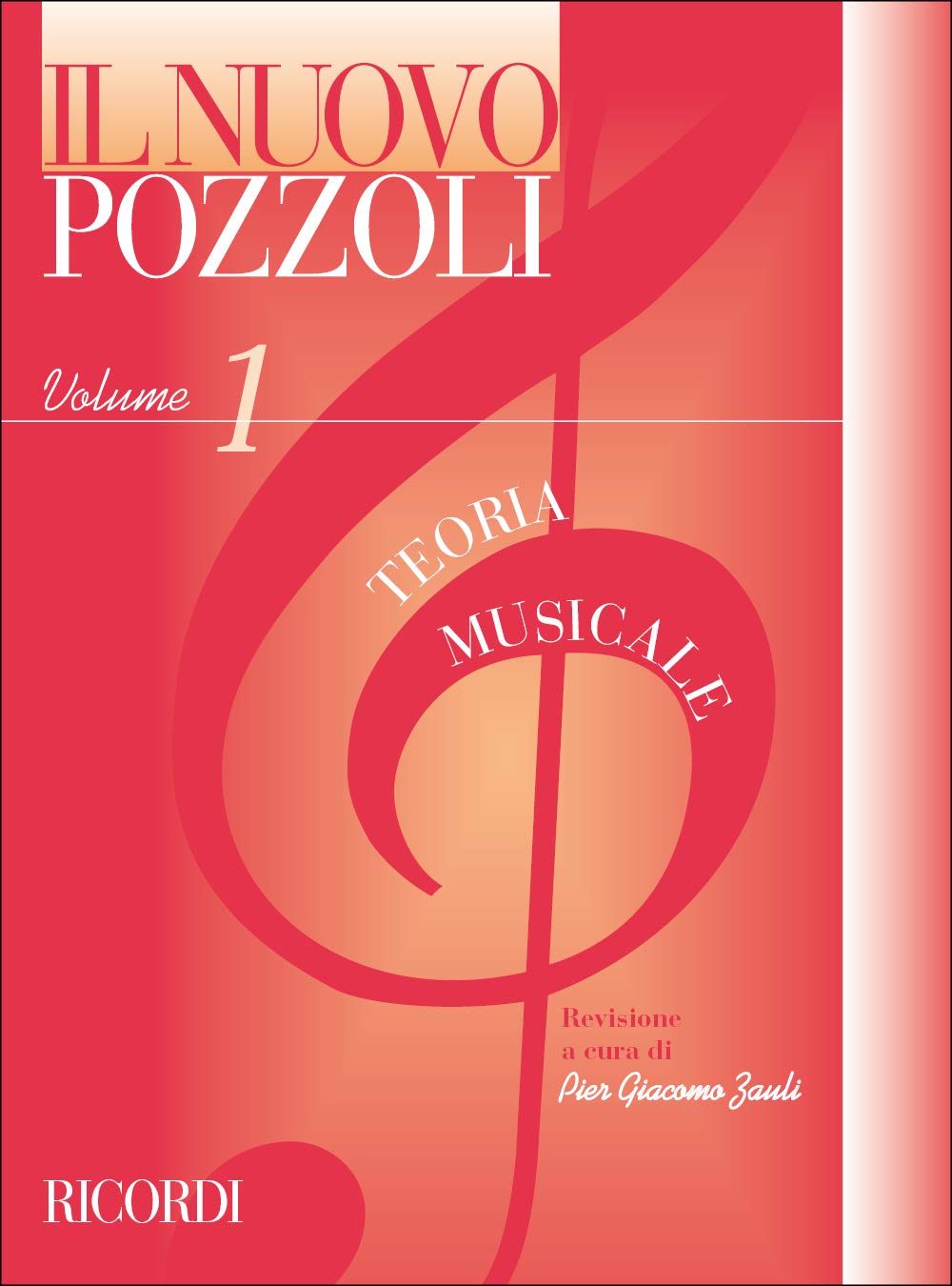 Il nuovo pozzoli: teoria musicale book