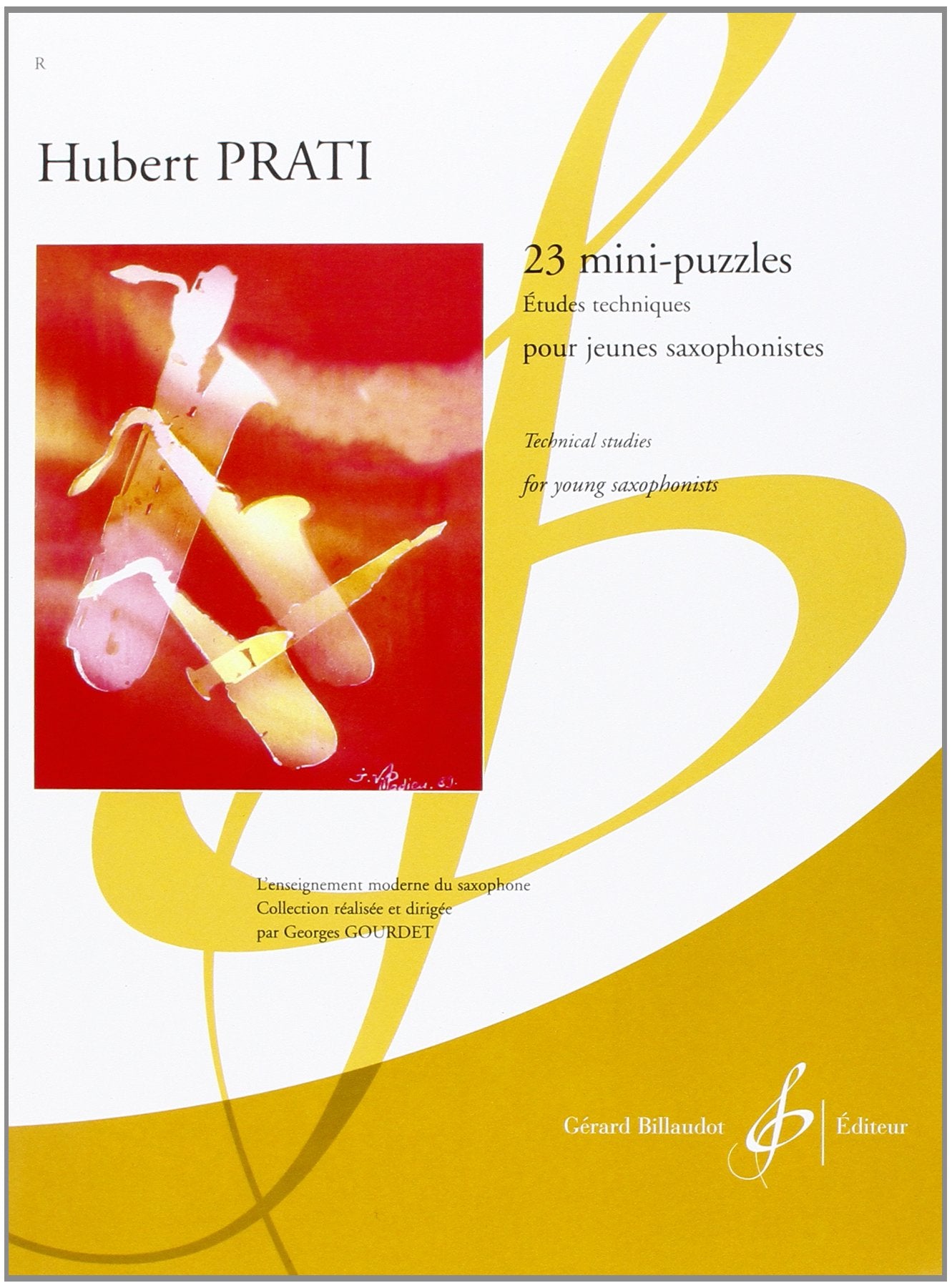 23 MINI PUZZLES - ETUDES TECHNIQUES POUR JEUNES SAXOPHONISTES Sheet Music