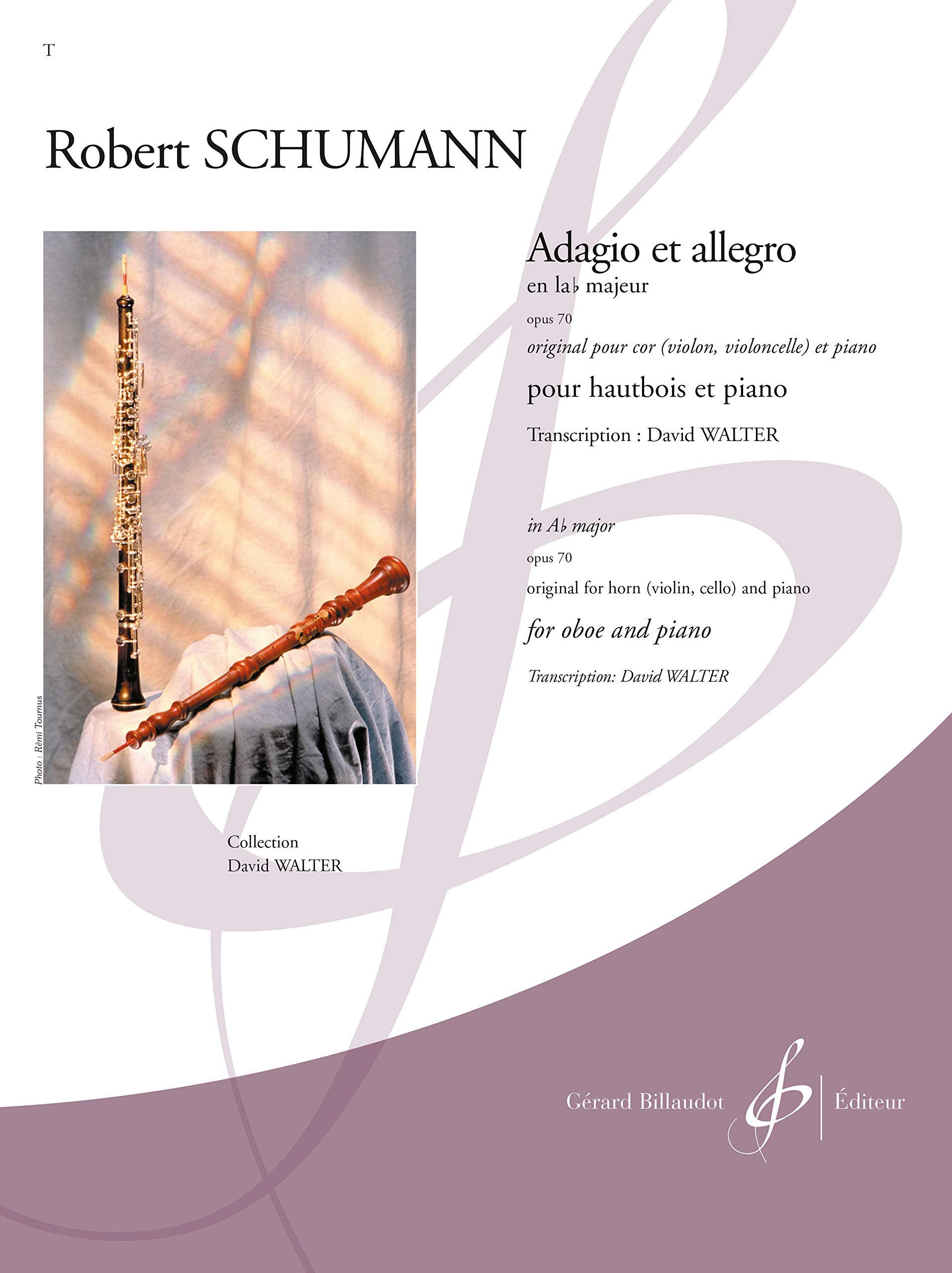 Adagio et Allegro Opus 70 en la Majeur Sheet Music