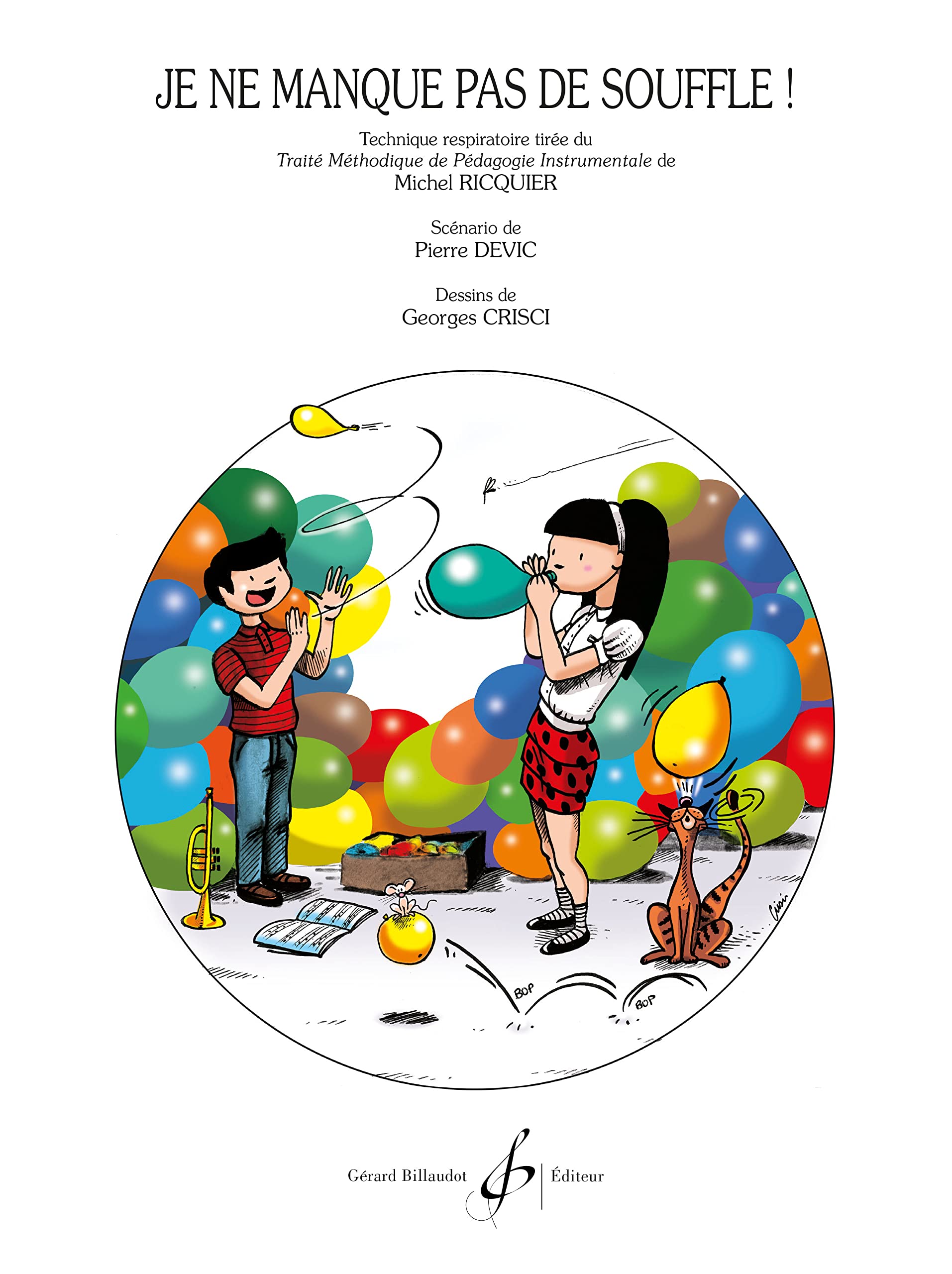 Je ne manque pas de souffle - bande dessinée book