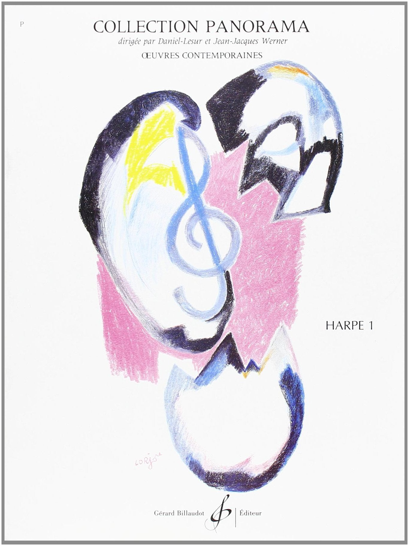 Oeuvres contemporaines - Harpe 1 Sheet Music