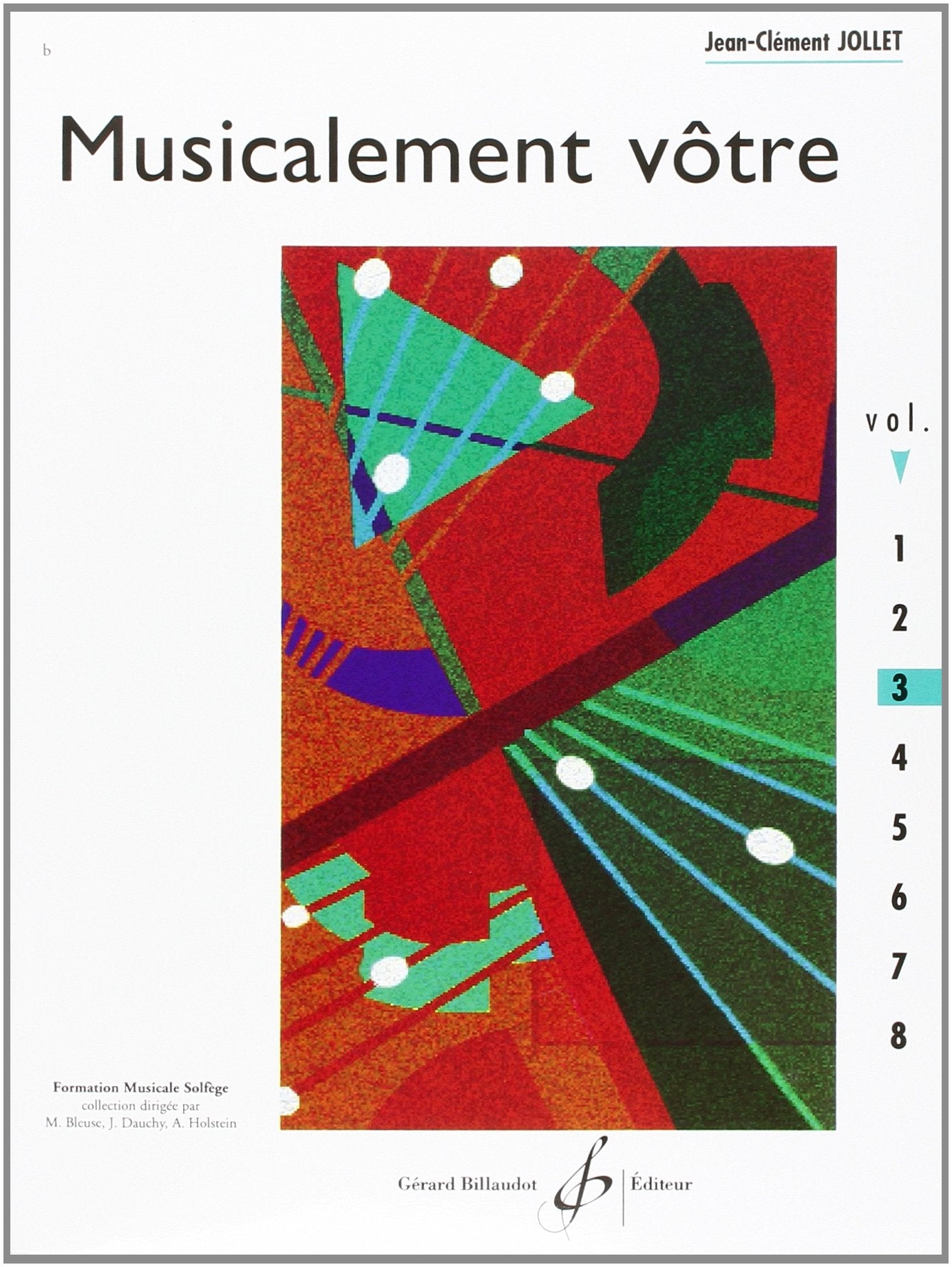 Musicalement Votre Volume 3 book