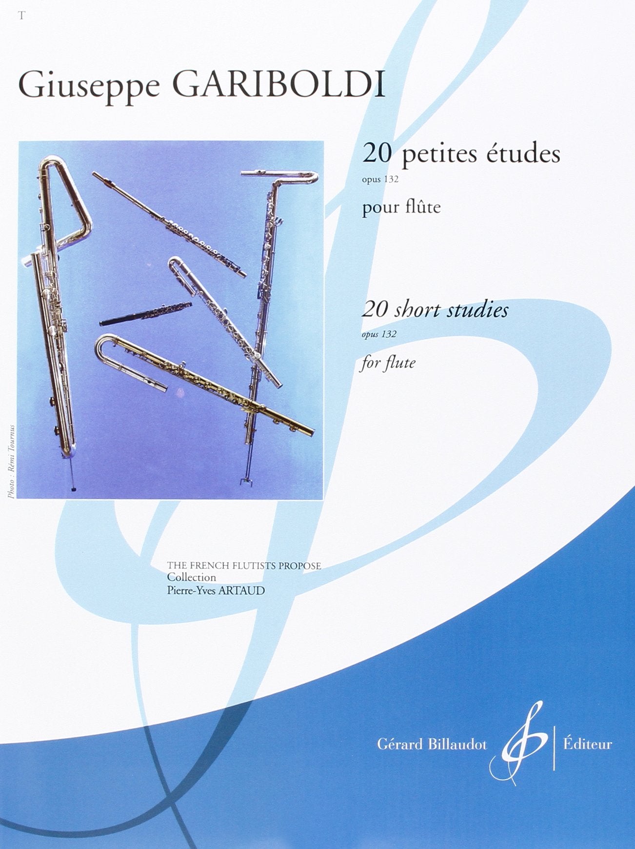 20 Petites Etudes Opus 132 pour flûte book