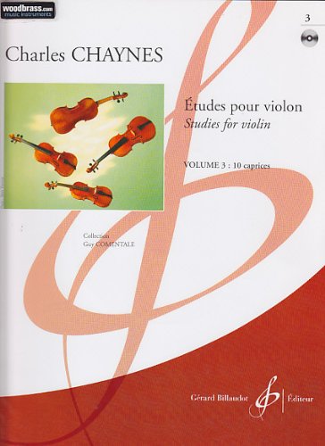 ETUDES POUR LE VIOLON VOLUME 3 : 10 CAPRICES (3E CYCLE) Sheet Music