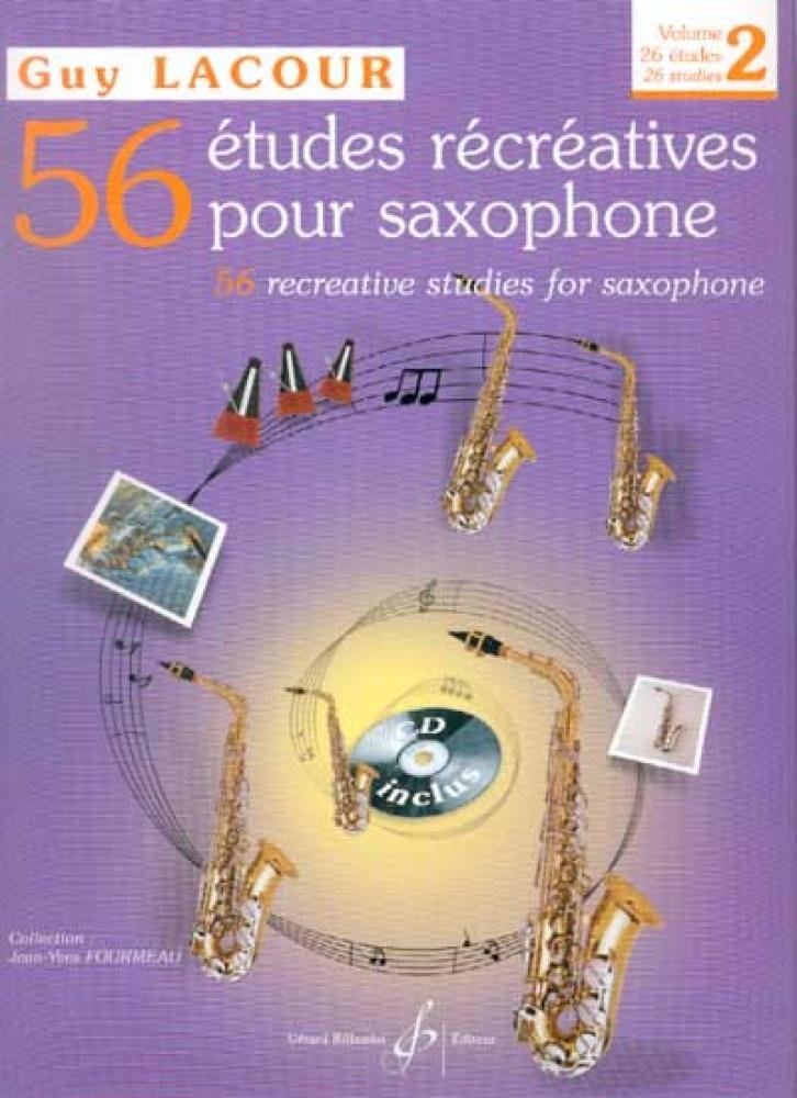 56 ETUDES RECREATIVES CAHIER 2 - 26 ETUDES Sheet Music