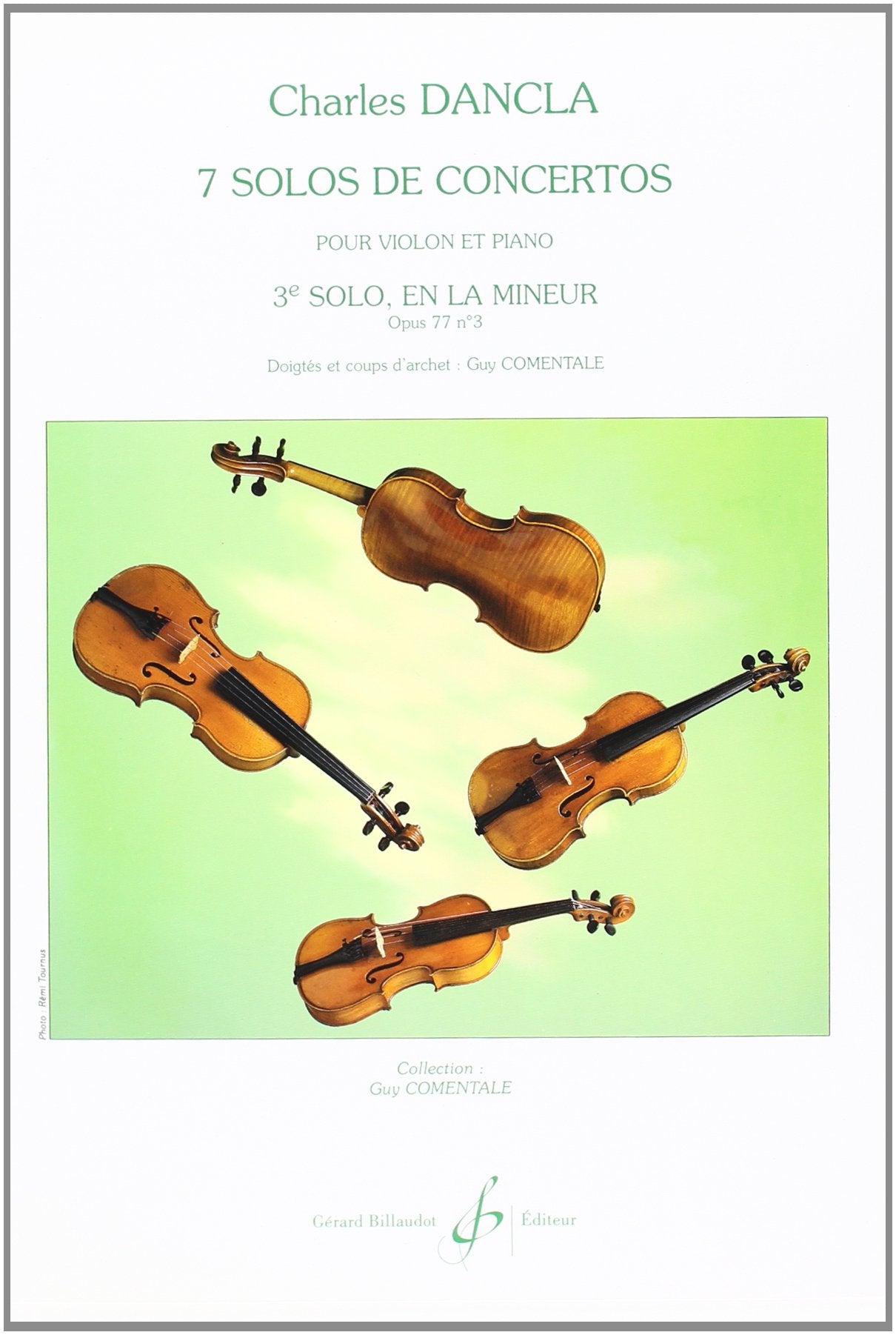 7 SOLOS DE CONCERTOS - 3E SOLO, EN LA MINEUR OPUS 77 NA 3 book