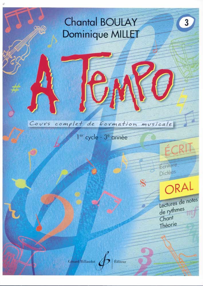 A Tempo - Partie Orale - Volume 3 book