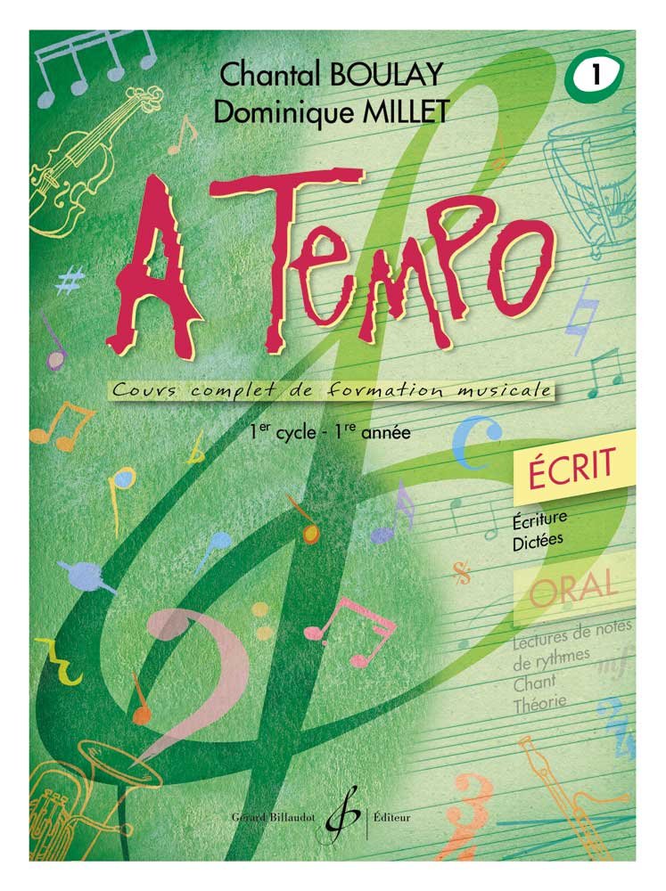 A Tempo - Partie Ecrite - Volume 1 Arts & Music