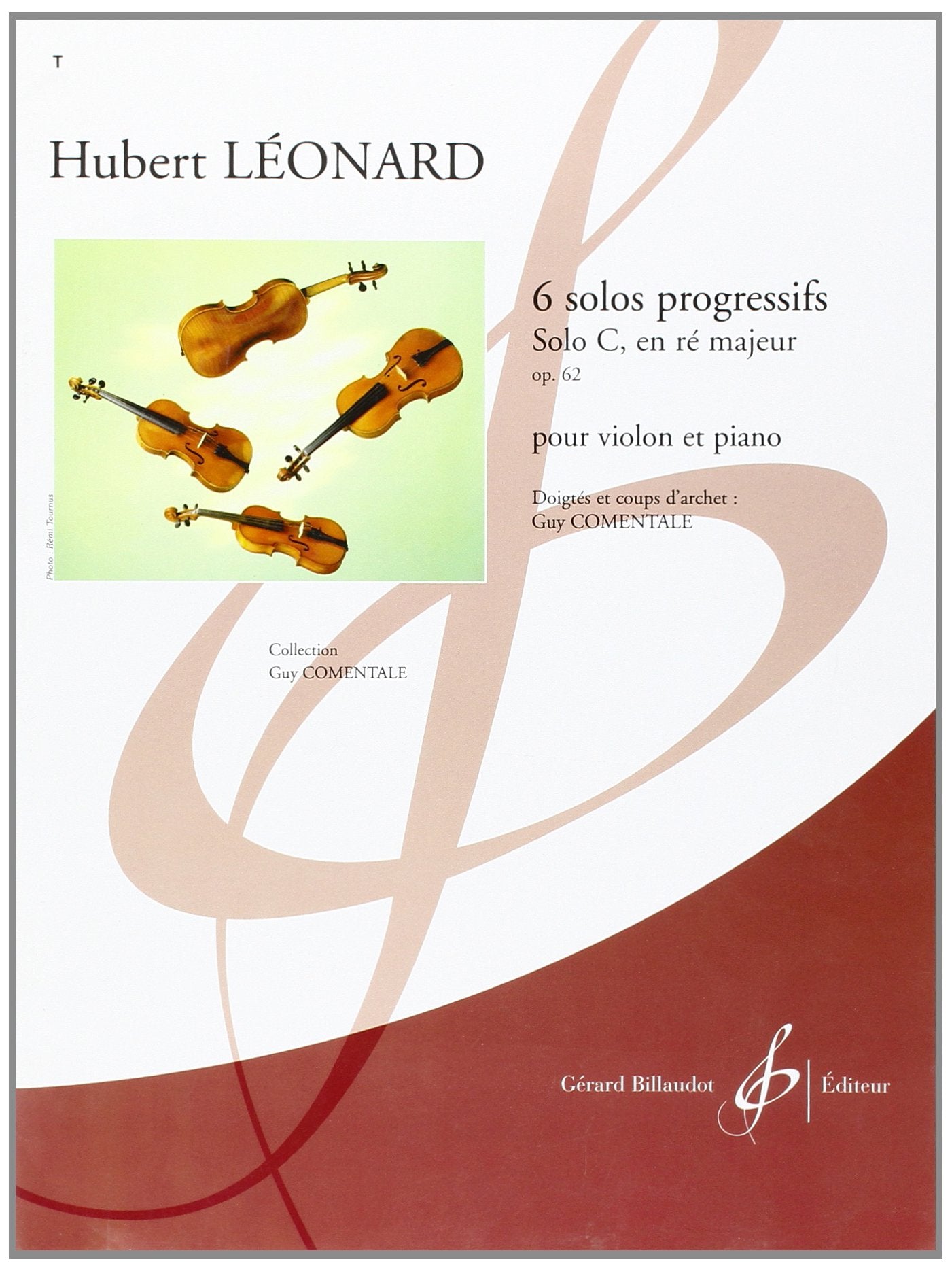 6 Solos Progressifs Opus 62 C en Re Majeur book