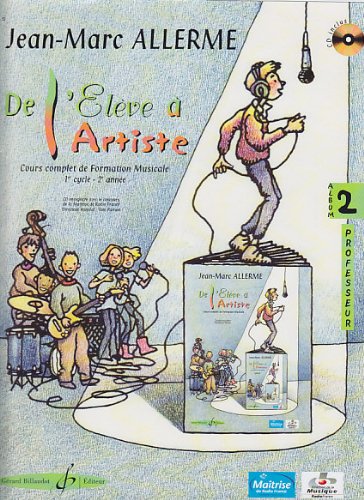 DE L'ELEVE A L'ARTISTE VOLUME 2 - LIVRE DU PROFESSEUR Sheet Music