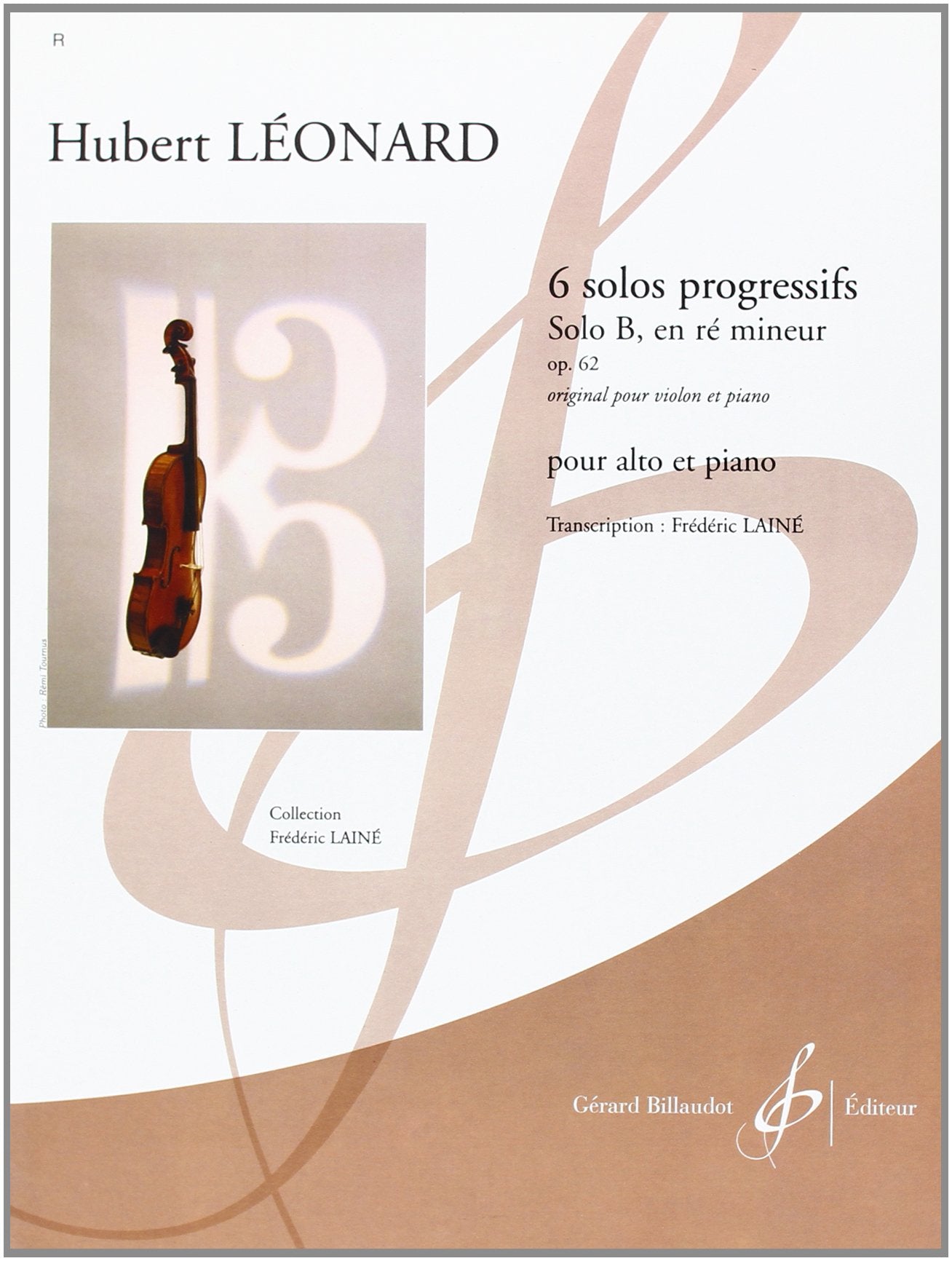 6 Solos Progressifs Opus 62, Solo B en Re Mineur book