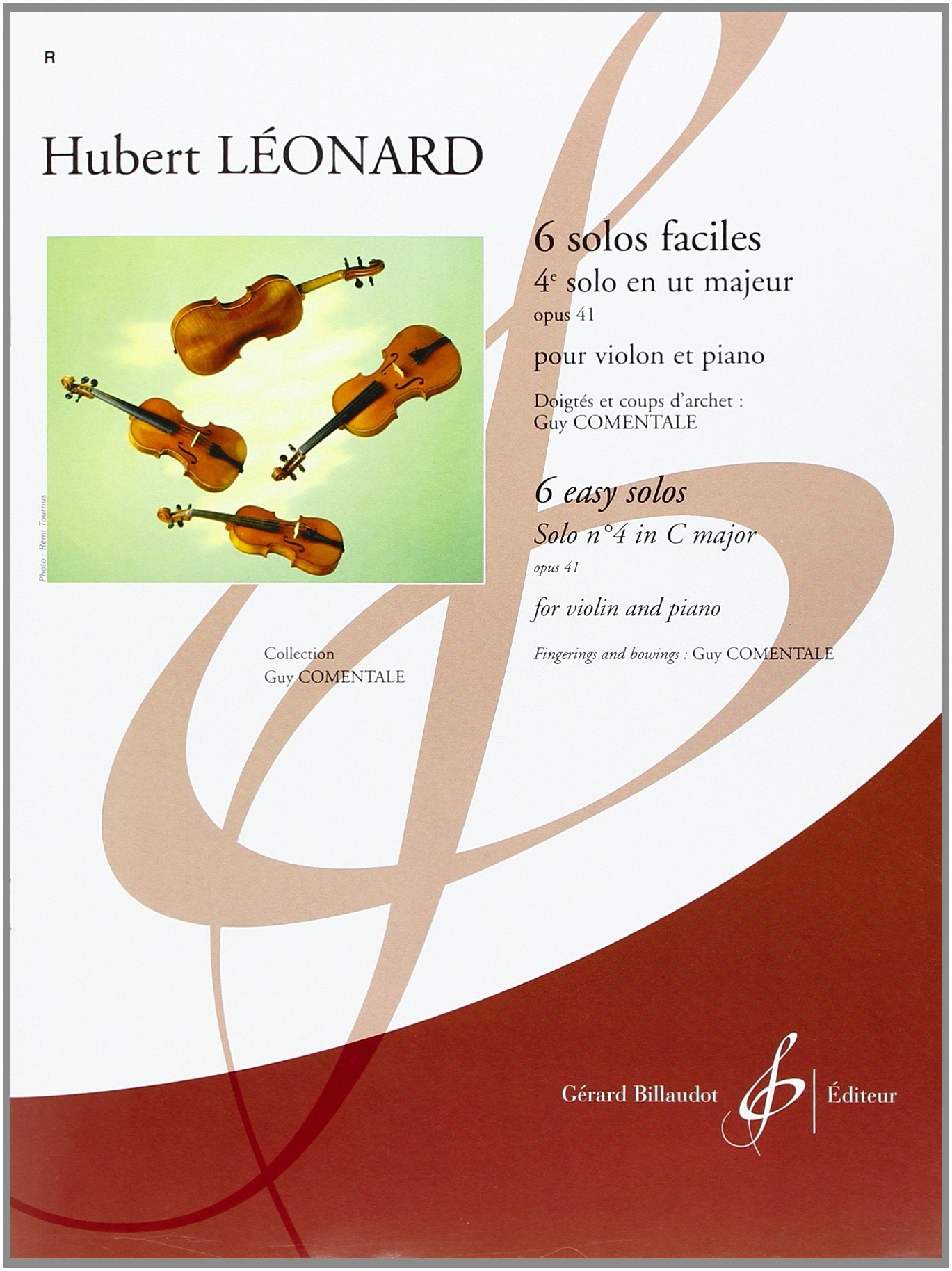 6 Solos Faciles Opus 41 4e Solo en Ut Majeur book