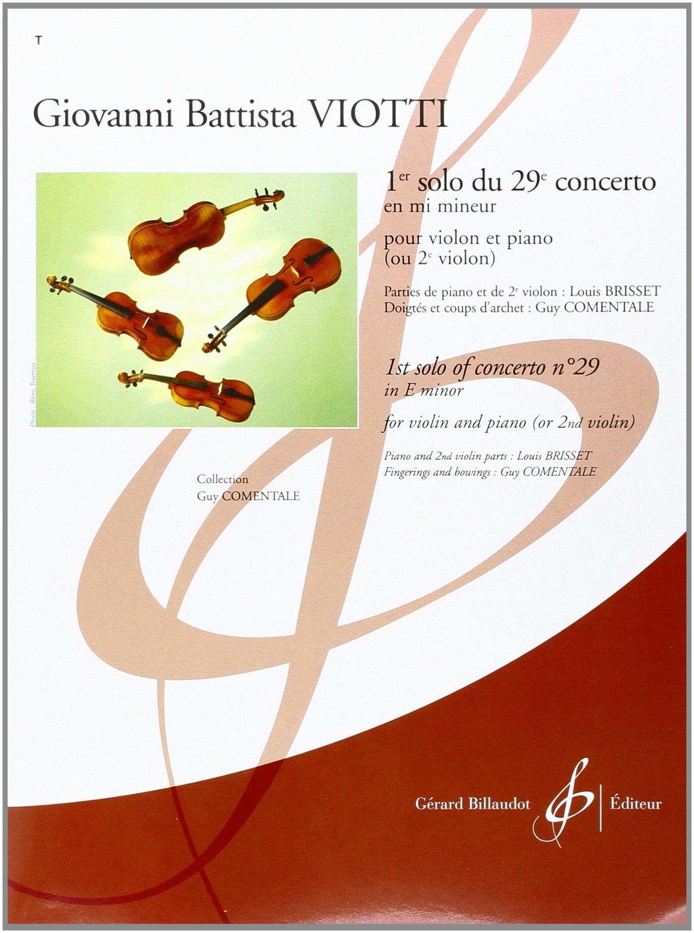 Premier Solo du 29e Concerto en Mi Mineur book