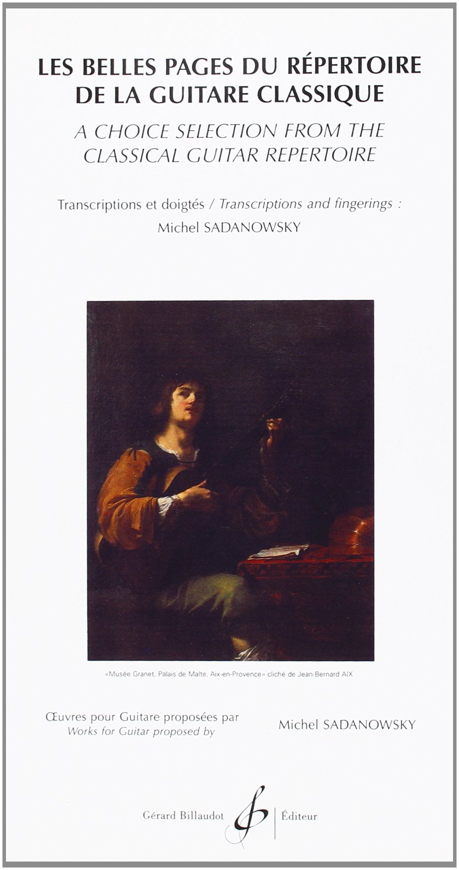 Les Belles Pages du Repertoire de la Guitare Classique book