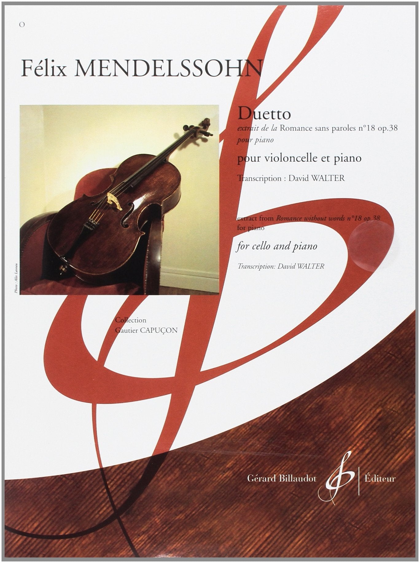 Duetto Extrait de la Romance Sans Paroles N 18 Op. 38 book