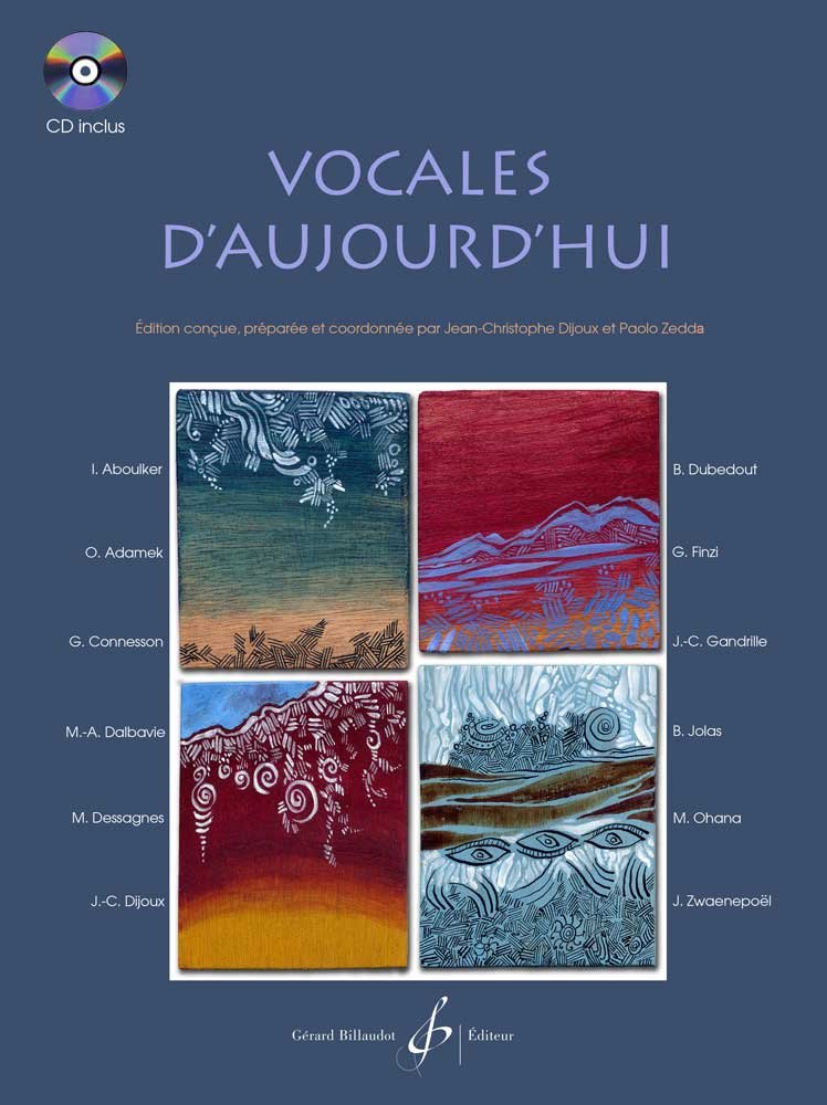 Vocales d'aujourd'hui book