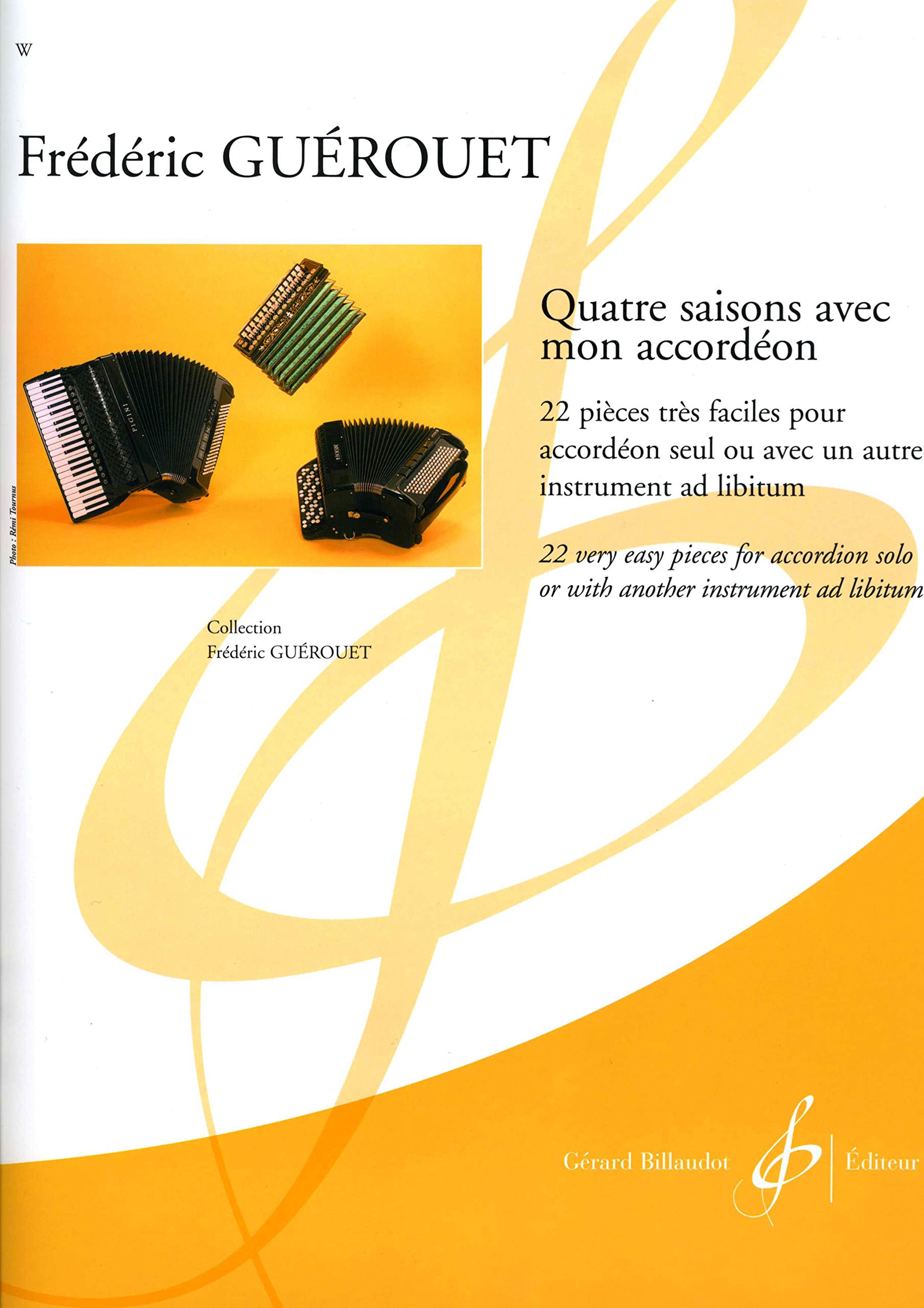 Quatre saisons avec mon accordéon book